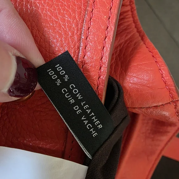 Marc By Marc Jacobs Cinch Backpack Burnt Orange Pebble Grain Leather - Picture 5 of 11